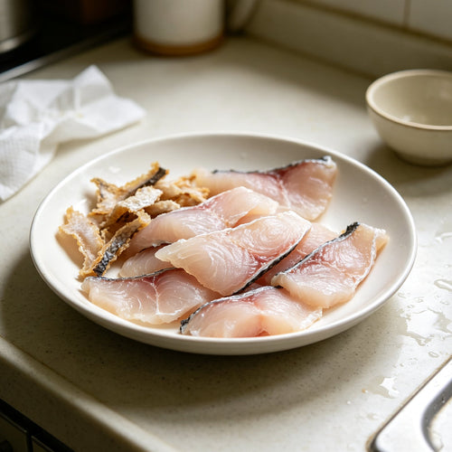 Crisp Grass Carp Fish Slices