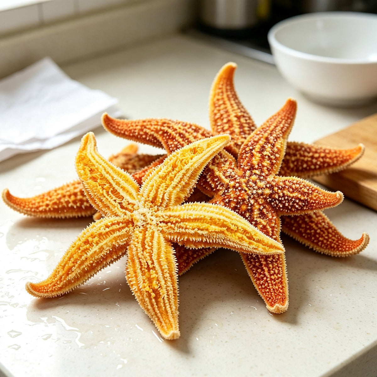 Golden Sea Star Seafood Delicacy
