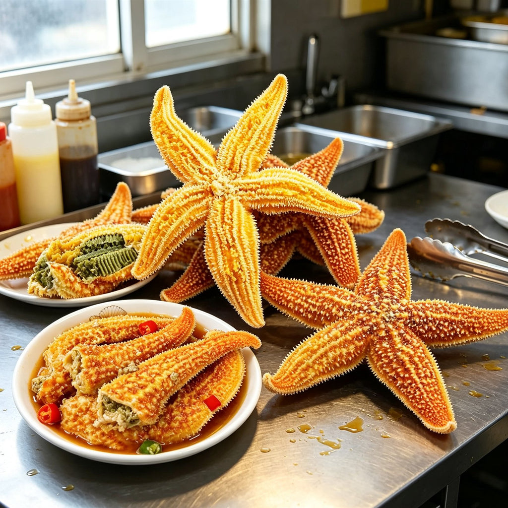 Golden Sea Star Seafood Delicacy