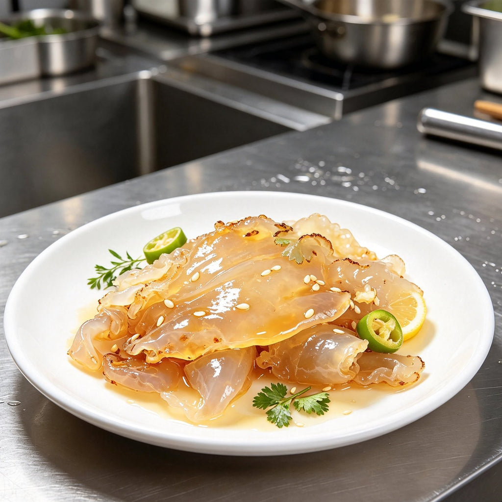 Premium Marinated Jellyfish Salad Strips
