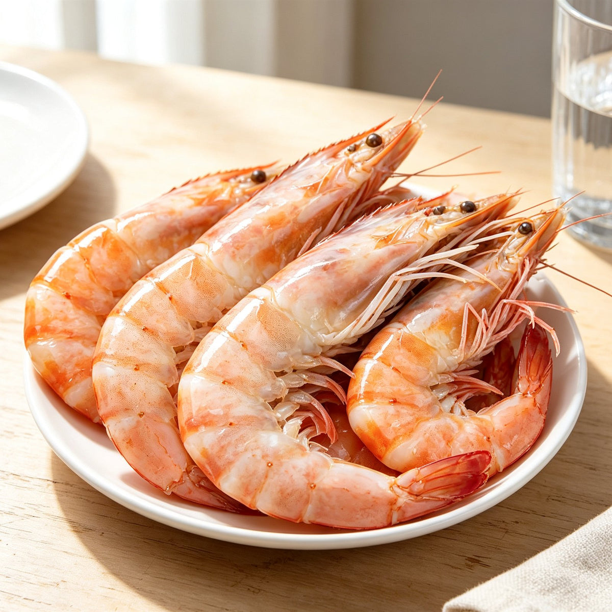 Plump Fresh Whole Cooked Shrimp