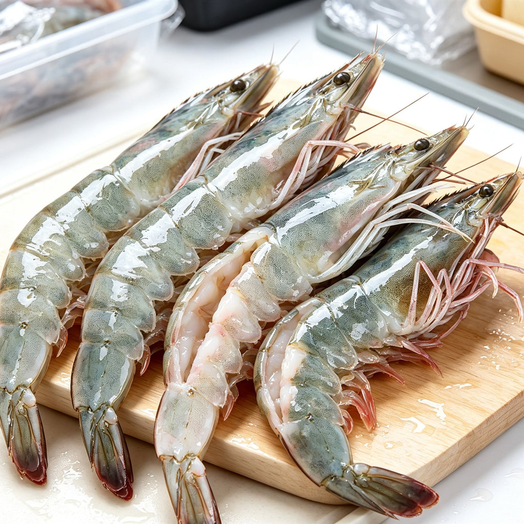 Plump Fresh Whole Cooked Shrimp